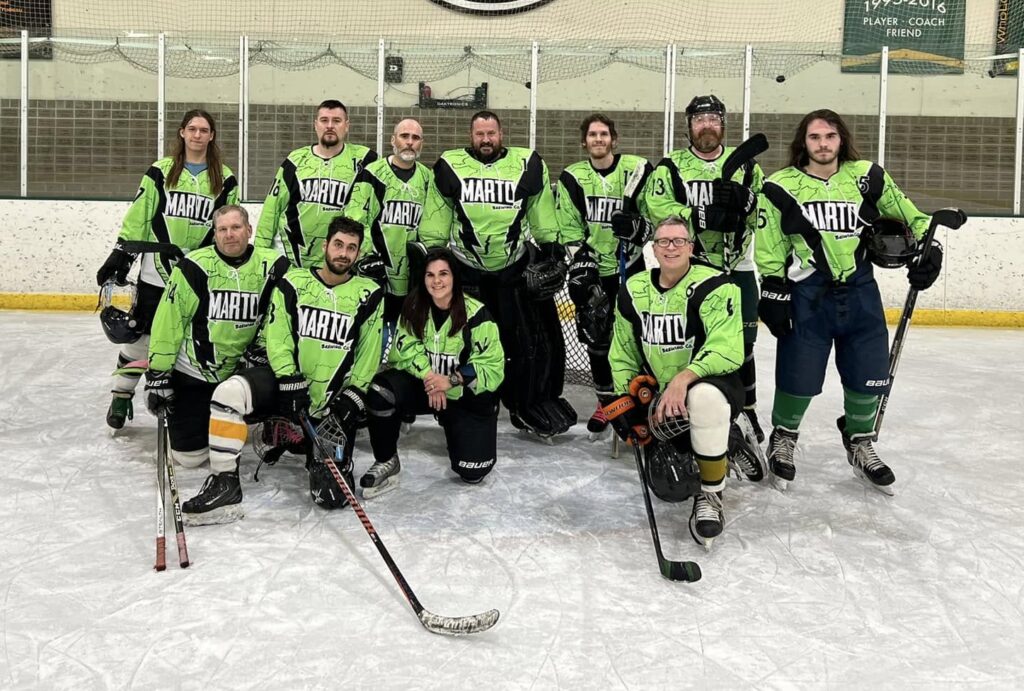 marto adult league hockey team sioux city